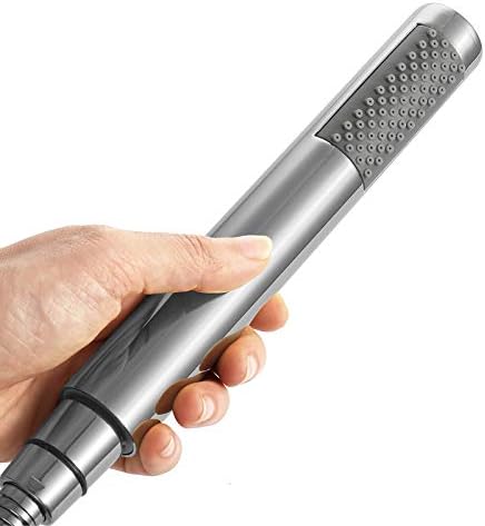 Chrome Handheld Shower Head Set High Pressure