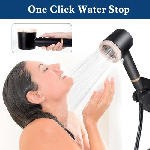Big Storage Pressure-Hand Held Showerhead Set with 59 Hose and Bracket