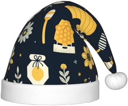 Augenstern Christmas Hat with Honeycomb Flowers
