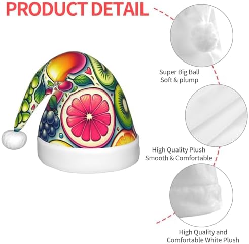 Augenstern Christmas Hat with Fruit Design