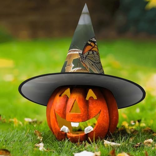 Witch Hats Halloween Costume Wizard Butterfly Mushroom Hats