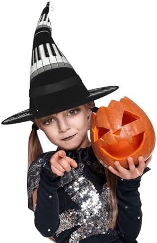 Witch Hats With LED Light Halloween Cone Wizard Hat