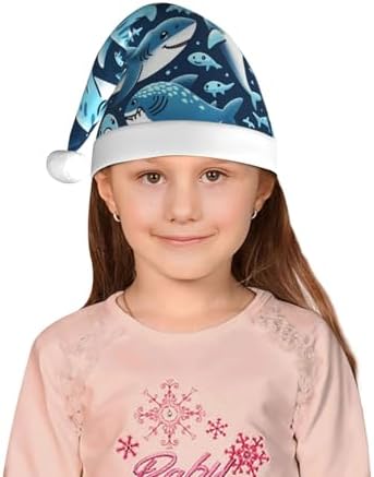 Augenstern Christmas Hat Shark Unisex Santa Hat