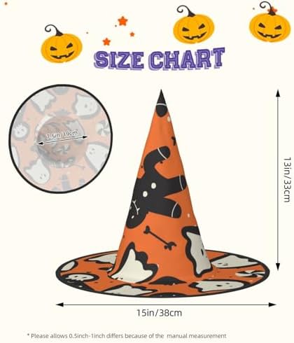 Witch Hats Halloween Costume Wizard Hat for Adults