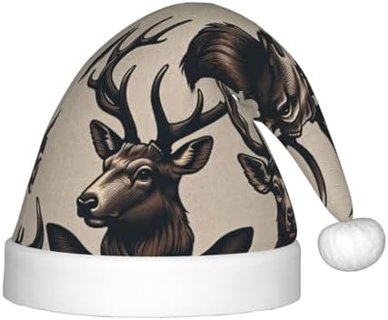 Augenstern Deer Head Antlers Christmas Hat for Kids