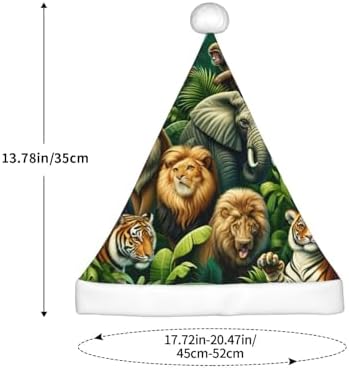 Augenstern Christmas Hat Zebra Tropical Unisex Santa Hat