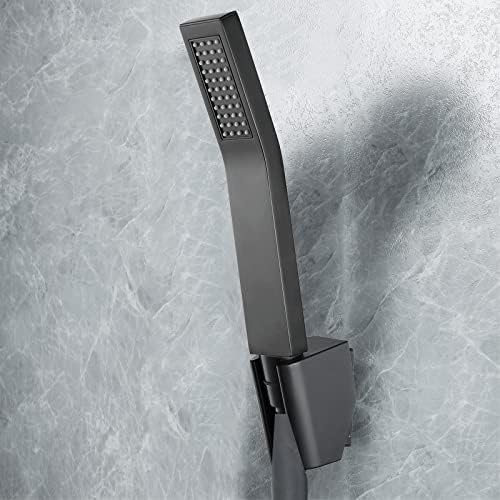 Uwerfm Brass Handheld Shower Head Set High Pressure