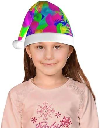 Augenstern Rainbow Jellyfish Christmas Hat Unisex Santa Hat