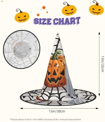 Witch Hats Halloween Costume Wizard Pointed Hat
