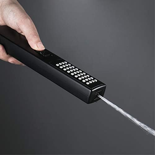 NOVOCE High Pressure Handheld Shower Head with 2 Functions Black Finish