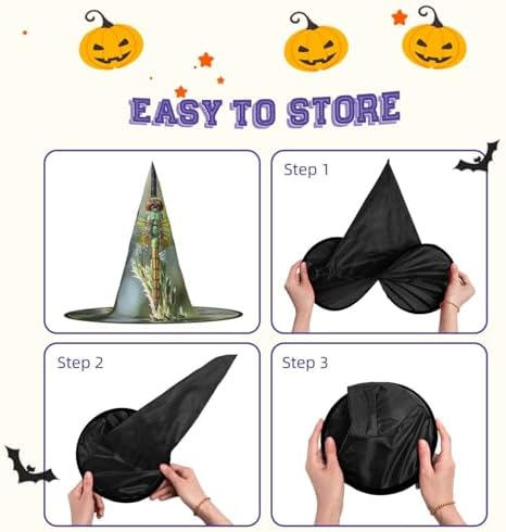 Witch Hats Halloween Costume Cone Wizard Hat