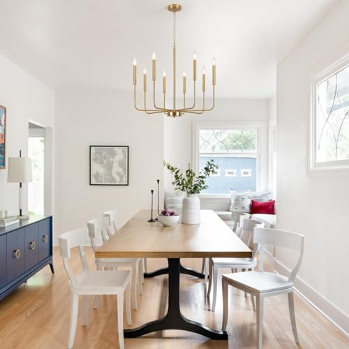 Bed Bath Beyond 8-Light Brass Farmhouse Chandelier