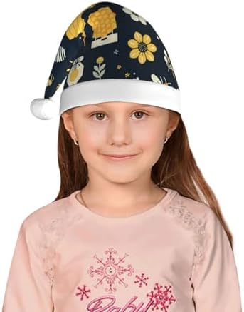 Augenstern Christmas Hat with Honeycomb Flowers