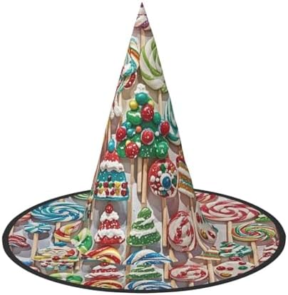 Christmas Candy Witch Hats Halloween Costume Headwear