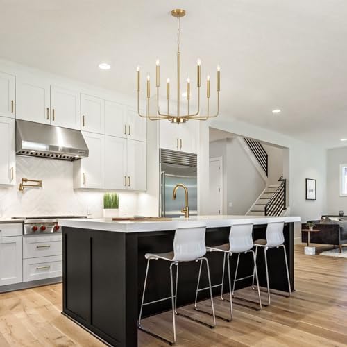 Bed Bath Beyond 8-Light Brass Farmhouse Chandelier