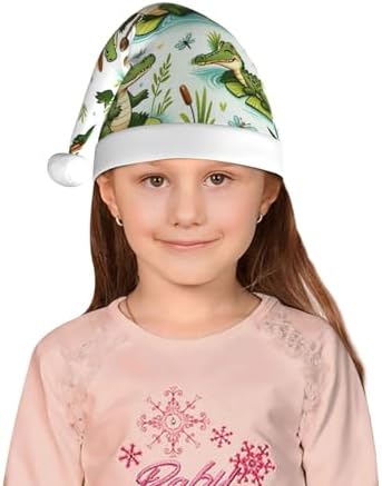 Augenstern Christmas Hat Alligator Paradise Santa Hat Unisex