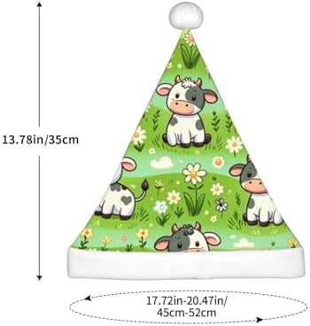 Augenstern Kawaii Cow Flower Christmas Hat for Kids