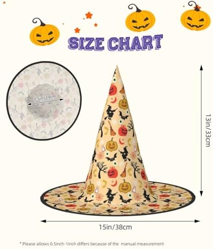 Witch Hats Halloween Costume Cosplay Wizard Hats