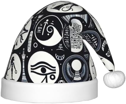 Augenstern Christmas Hat with Hieroglyphics Design 1