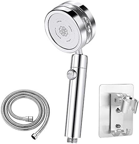 360 Degree Rotating Handheld Showerhead with OnOff Button