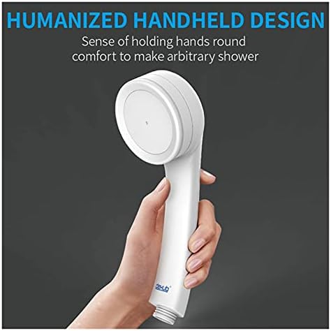 Universal Handheld Showerhead with Wide Spray and Micro Holes