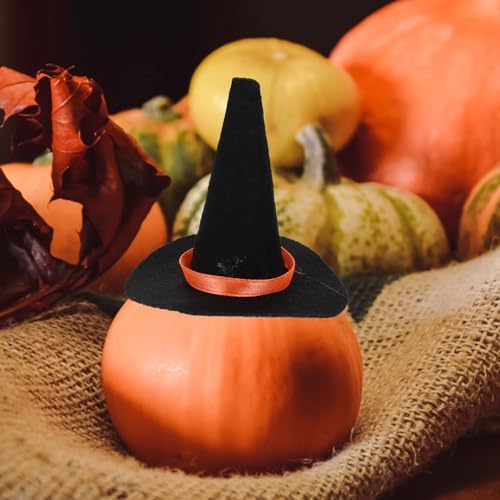 LOGOFUN 10pcs Halloween Mini Witch Hats