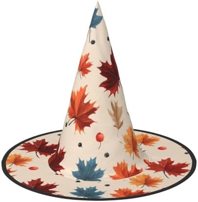 Fall Maple Leaf Witch Hat Halloween Costume
