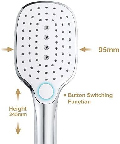 UWEREBFM Handheld Shower Head Set with 15M Hose 1