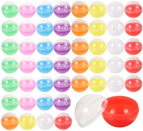 PRETYZOOM 50pcs Vending Machine Capsules for Party Favors