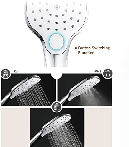 UWEREBFM Handheld Shower Head Set with 15M Hose 1