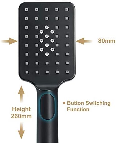 UWEREBFM X Handheld Shower Head Set