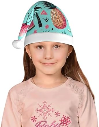 Augenstern Christmas Hat with Flamingo and Sunglasses Design