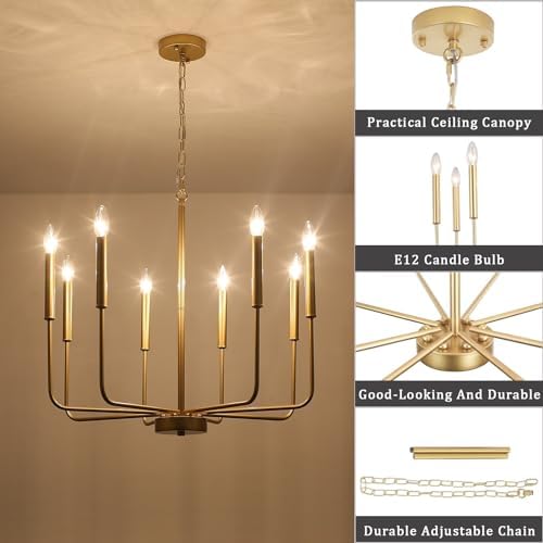 Bed Bath Beyond 8-Light Farmhouse Candle Chandelier