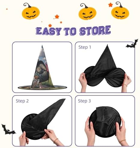Witch Hats for Halloween and Christmas Costumes