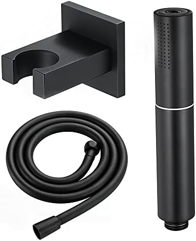 2 in 1 Handheld Shower Head with Brass Nozzle and Hose