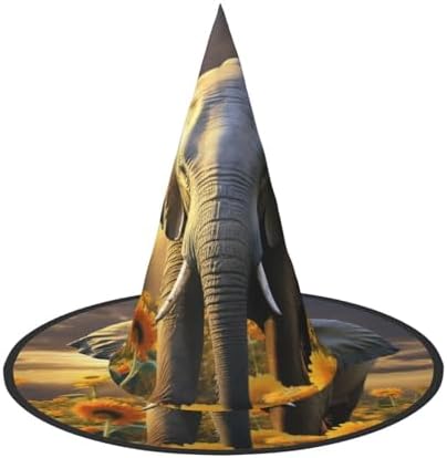 Witch Hat Halloween Costume Cosplay Wizard Elephant Headwear