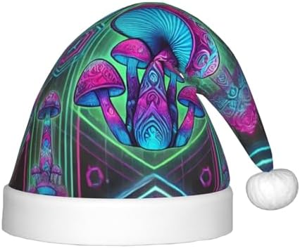 Augenstern Cyberpunk Neon Mushroom Christmas Hat For Kids