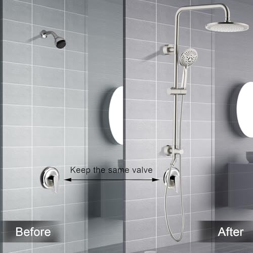 Bright Showers Adjustable Handheld Shower System