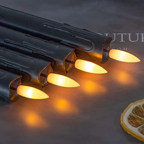 Mavandes Flameless Taper Candles Set of 8 Remote Controlled LED Candles