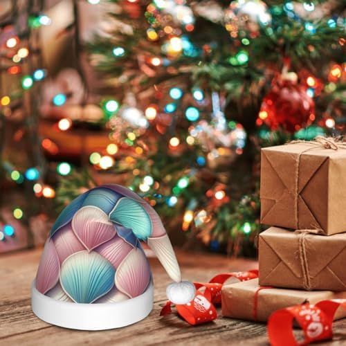 Augenstern Christmas Hat with Mermaid and Fishscale Pattern