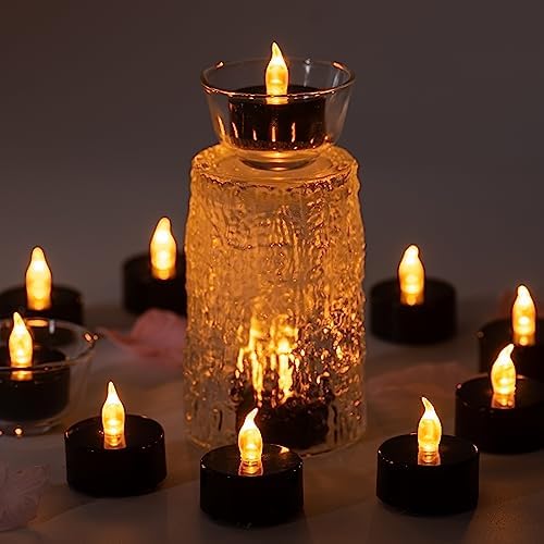 Lasts 2X Longer Flameless Tealight Candles 40 Pack