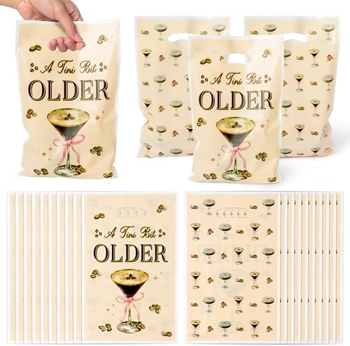 50Pcs Coffee Martini Themed Party Favor Bags