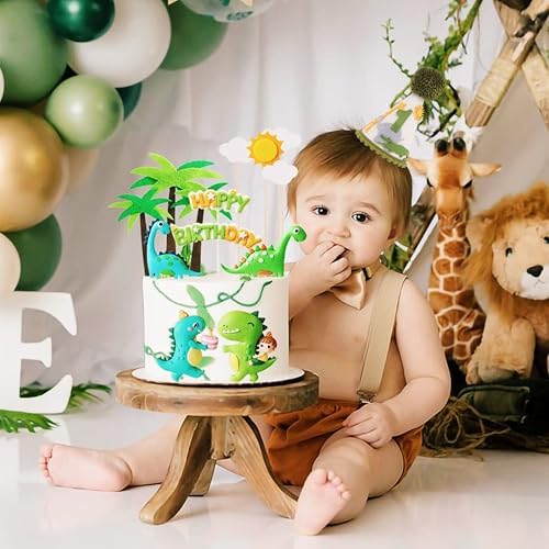Jungle Safari 1st Birthday Hat for Boys