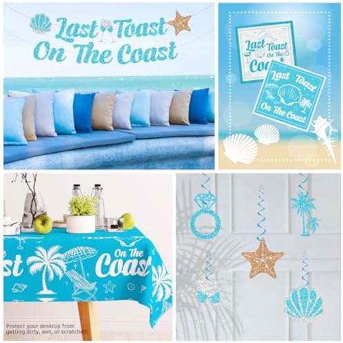 171 Pcs Last Toast On The Coast Plates Set