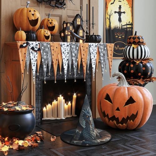 Cool Dragon Witch Halloween Cone Wizard Hat for Adults