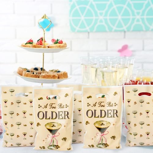 50Pcs Coffee Martini Themed Party Favor Bags