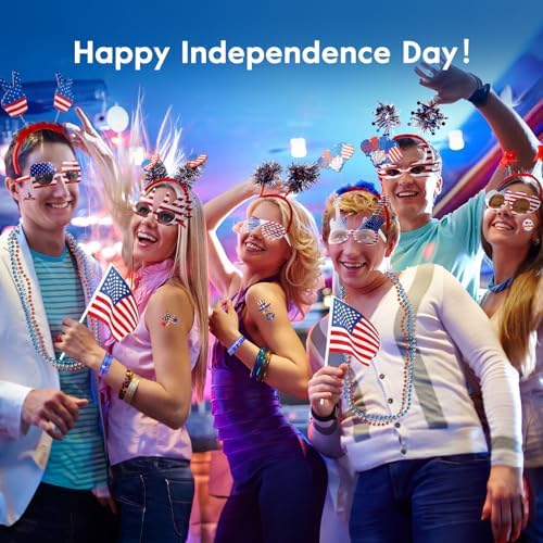 Minetom 4th of July Party Favor Pack