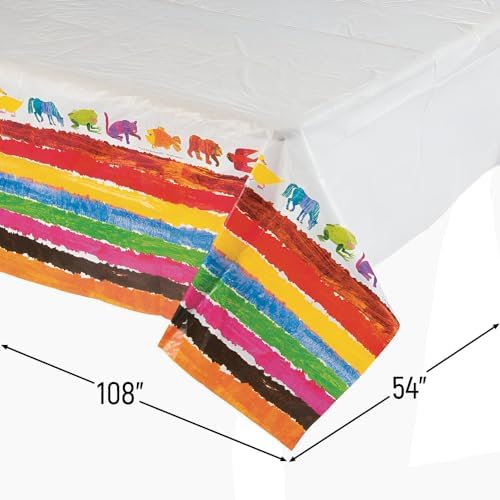 Fun Express Eric Carles Brown Bear Tablecover