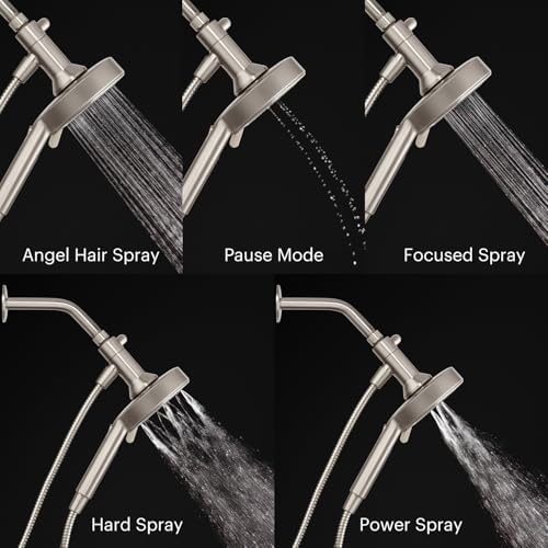 Brondell Yuba HaloNetic Handheld Shower Head with 5 Settings