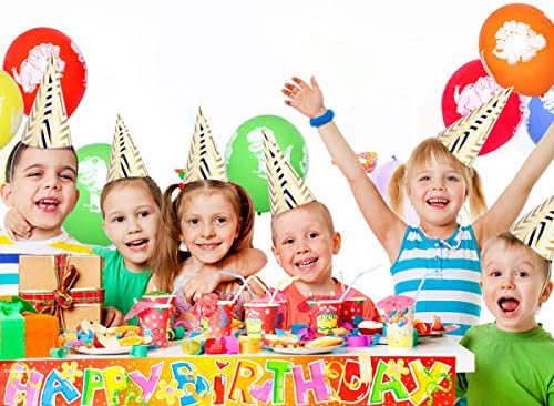 LUOZZY 20pcs Glitter Triangle Party Hats for Kids